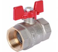 КРАНЫ ШАРОВЫЕ ROMMER 1/2", ВН/ВН, ручка бабочка