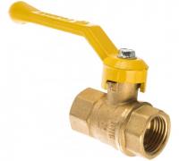 КРАНЫ ШАРОВЫЕ ГАЛЛОП 1/2", ВН/ВН, ручка рычаг ГАЗ