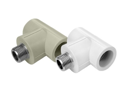 Тройник комбинированный с наружной резьбой FDPlast