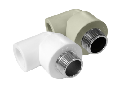 Угольник комбинированный с наружной резьбой FDPlast