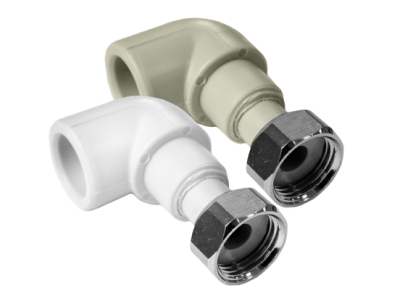 Угольник 90° с накидной гайкой FDPlast